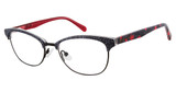 BETSEY JOHNSON Eyeglasses CAJJ BLACK/BLK