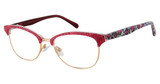 BETSEY JOHNSON Eyeglasses CAJJ PINK/PNK