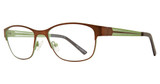 Global Optique Eyeglasses LP027 MATTE BROWN