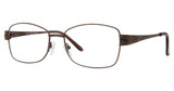 Global Optique Eyeglasses LP029 BROWN