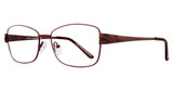 Global Optique Eyeglasses LP029 BURGUNDY
