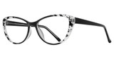 Global Optique Eyeglasses LP034 DEMI BLACK