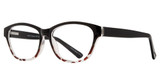 Global Optique Eyeglasses LP035 DEMI BLACK