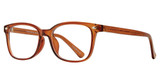 Global Optique Eyeglasses LP036 BROWN
