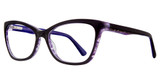 Global Optique Eyeglasses PB846 DEMI PURPLE