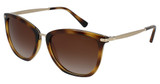 Ralph Eyeglasses RA5245 SHINY DARK HAVANA/500313