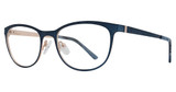 Buxton Eyeglasses BX306 Blue/BLUE