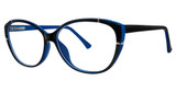 Modern Times Eyeglasses Fearless black/blue