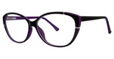 Modern Times Eyeglasses Fearless black/plum