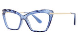 Modern Art Eyeglasses A398 topaz/gold