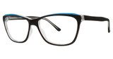 Modern Plastics I Eyeglasses Between black/blue