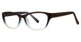 Modern Plastics I Eyeglasses Jocelyn blue tortoise matte fade