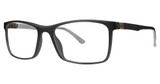 B.M.E.C. Eyeglasses BIG Push black/grey matte