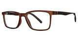ModZ Kids Eyeglasses Field Goal brown matte