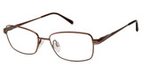 Aristar Eyeglasses AR 16390 Dark Brown/564