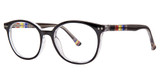 Modern Plastics II Eyeglasses Teagan black/crystal