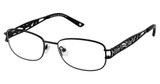 Jimmy Crystal New York Eyeglasses Kos Black/BLACK