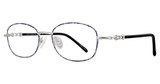 Konishi Eyeglasses KONISHI KF8382 Silver/Demi Purple/C2