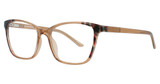 Cargo Eyeglasses C5048 Brown Crystal & Demi Red/10