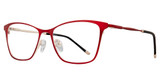 Chlogan Eyewear Eyeglasses Matsumoto 40 Burgundy