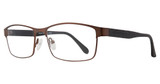 Global Optique Eyeglasses MP466 MATTE BROWN