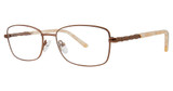 Elan Collection Eyeglasses 3422 Brown