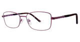Elan Collection Eyeglasses 3422 Plum