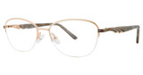Avalon Collection Eyeglasses 5077 Gold/Dove Gray