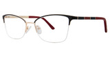 Avalon Collection Eyeglasses 5078 Black/Red