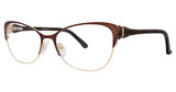 Avalon Collection Eyeglasses 5079 Brown/Gold