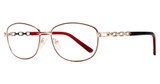 Eight to Eighty Eyewear Eyeglasses Phyllis Burgundy