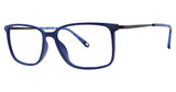 Randy Jackson Eyeglasses Randy Jackson 3052 Navy/300