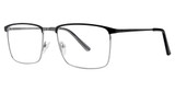 Elan Collection Eyeglasses 3721 Matte Black