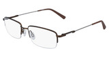 Flexon Eyeglasses FLEXON H6000 (210) BROWN/210