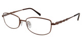 Aristar Eyeglasses AR 16391 BROWN/535
