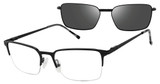 REVOLUTION Eyeglasses DENTON BLACK/BLK