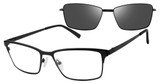 REVOLUTION Eyeglasses HURON BLACK/BLK