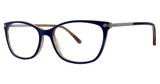 Via Spiga Eyeglasses Via Spiga Valeda Navy/770