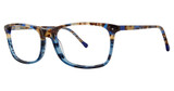 GB+ Eyeglasses Determined blue tortoise