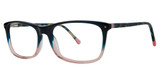 GB+ Eyeglasses Determined teal/pink