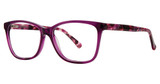 Genevieve Paris Design Eyeglasses Naomi plum