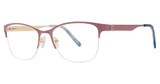 Genevieve Boutique Eyeglasses Flair matte lilac/gold