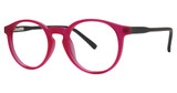 Modern Plastics II Eyeglasses Dabble fuchsia/black matte