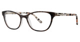 Vera Wang Eyeglasses Felice Dove Tortoise/DV