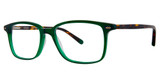 Original Penguin Eyeglasses The Leopold Ambrosia Green/GN