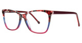 GB+ Eyeglasses Serene burgundy marble