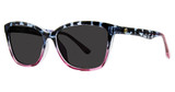 Modz Sunz Eyeglasses Malibu blue tortoise/purple