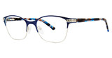 GB+ Eyeglasses Interesting navy/silver