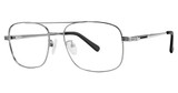 Modz Titanium Eyeglasses Professor gunmetal