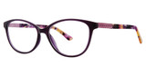 Gloria by Gloria Eyeglasses Gloria By Gloria Vanderbilt 4068 Eggplant/94